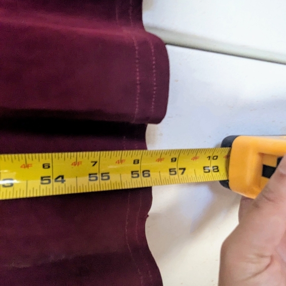 Rabbit Designs Dress Women's Size 14M Cranberry Red Made in USA Vintage - Picture 6 of 8